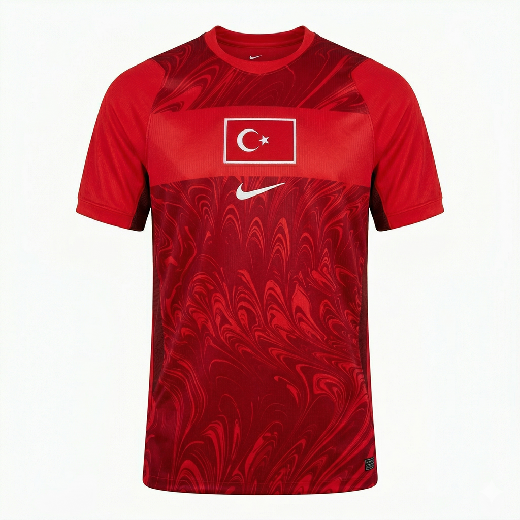 Maillot Turquie 2026 – Domicile Red Marble Edition