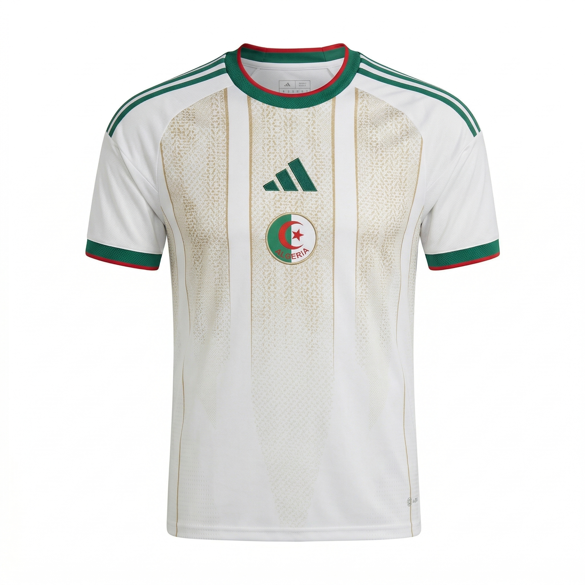 Maillot Algérie 2026 – Domicile White Gold Zellige Edition